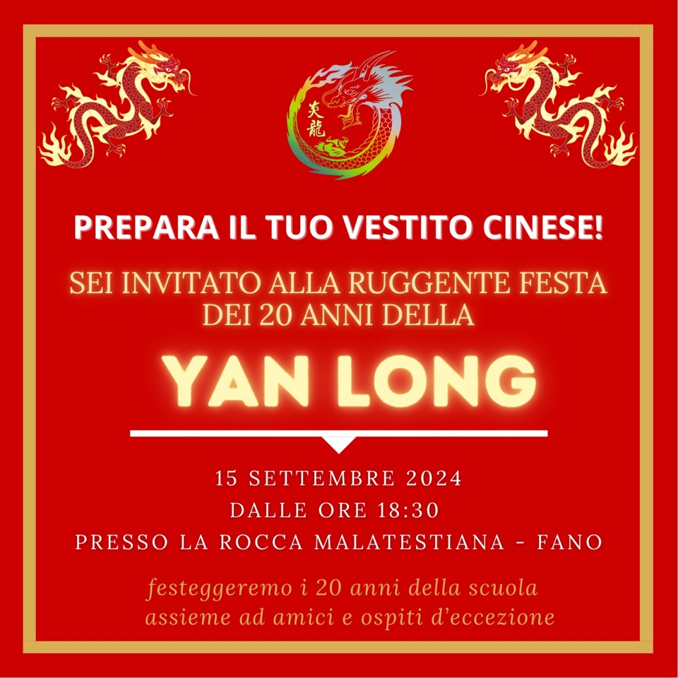 Yan Long ventennale